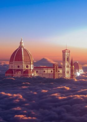 Florence in the Clouds