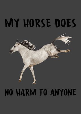 Horse Love Riding Sarcasm