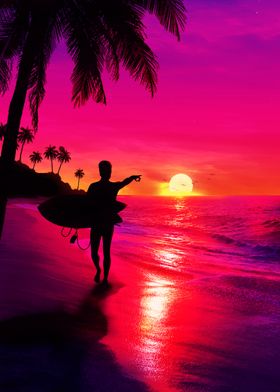 Beach Synthwave