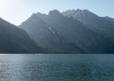 Boating on Jenny Lake