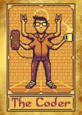 The Coder Pixel Tarot