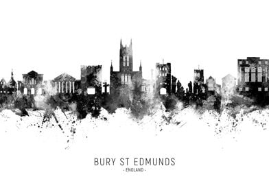 Bury St Edmunds Skyline