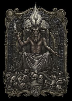 666 Dark Fantasy Baphomet