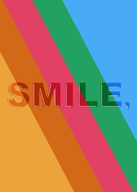 SMILE MULTICOLOR