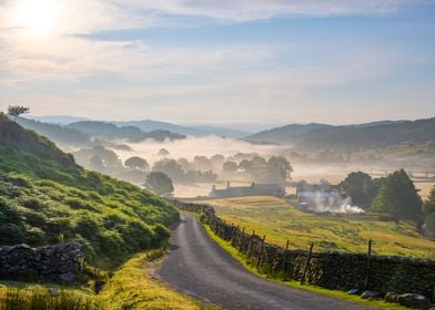 Cumbria Morning Landscape