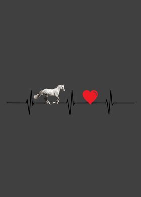 Horse Love Heart Beat