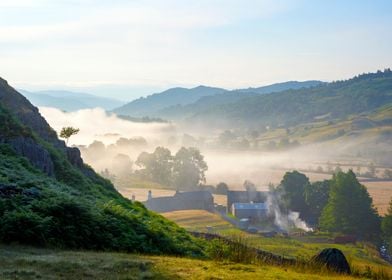 Cumbria Morning Landscape