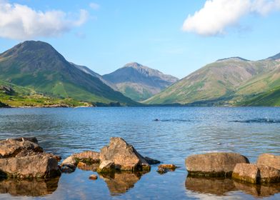 Lake and Rocks