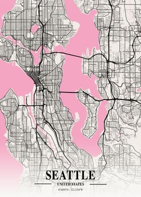 Seattle Neapolitan Map