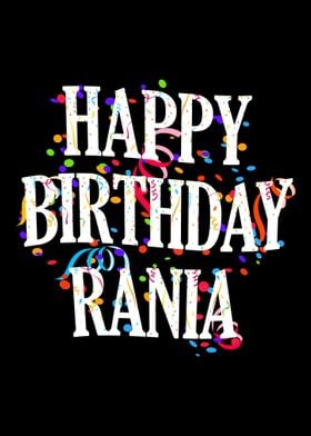 Happy Birthday Rania