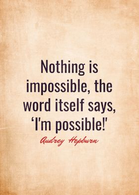 Audrey Hepburn Quotes