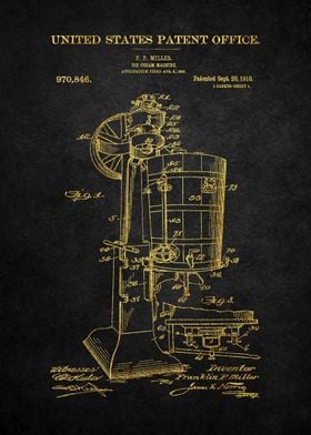 73 Ice Cream Maker Patent