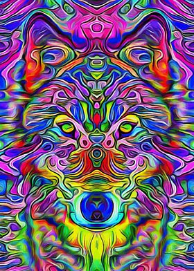 Wolf Psychedelic