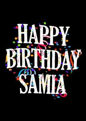 Happy Birthday Samia