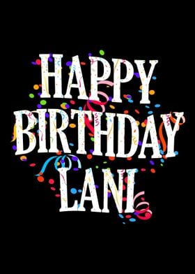 Happy Birthday Lani