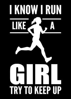 Run like girl Girl Racer G