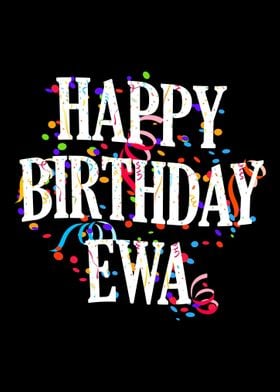 Happy Birthday Ewa