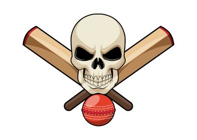 Skull Cricket Cricket bat