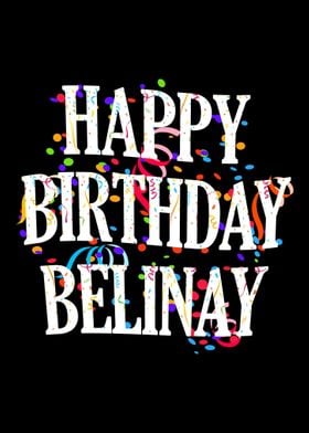 Happy Birthday Belinay