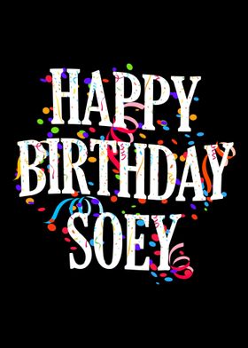 Happy Birthday Soey