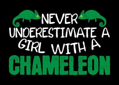 Chameleon Girl Chameleons