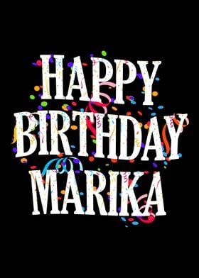 Happy Birthday Marika