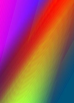 COLORFUL ABSTRACT RAINBOW 