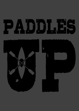 PADDLES UP Funny Kayaking