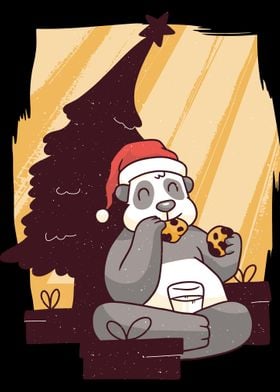 panda christmas 