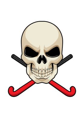 Skull Hockey Hockey stick