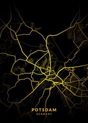 Potsdam Germany City Map