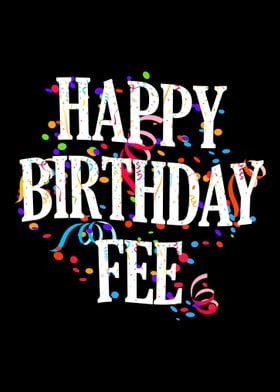 Happy Birthday Fee