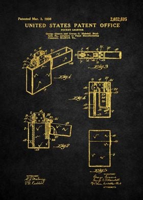 87 Zippo Lighter Patent