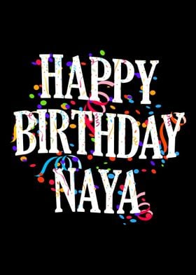 Happy Birthday Naya