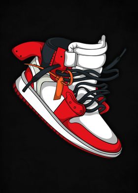 sneaker red