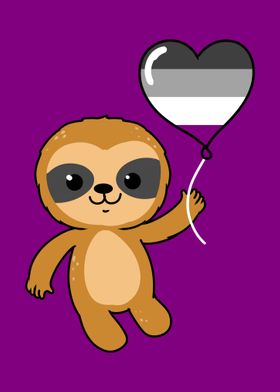 Sloth Balloon Asexual