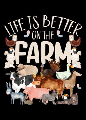 Life On The Farm Animals