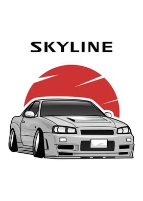 Nissan Skyline R34