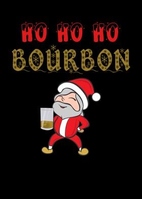 Ho Ho Bourbon Xmas Santa