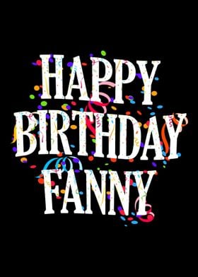 Happy Birthday Fanny