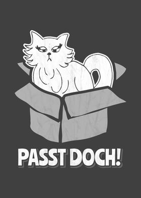 Cat Funny Saying german