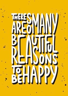 Reason to be happy