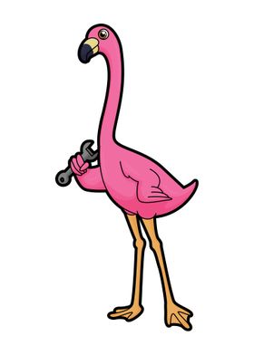 Flamingo Mechanic Wrench