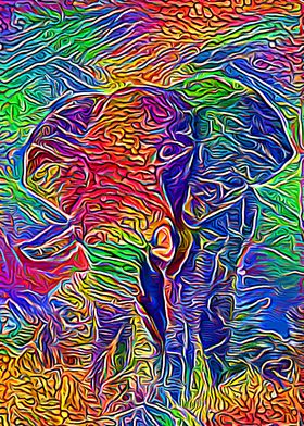 Elephant Rainbow