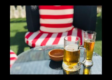 Beer Drinker Drinking