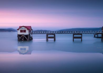 Mumbles pier and lifeboat 