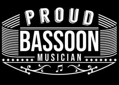 Proud Bassoon Musician