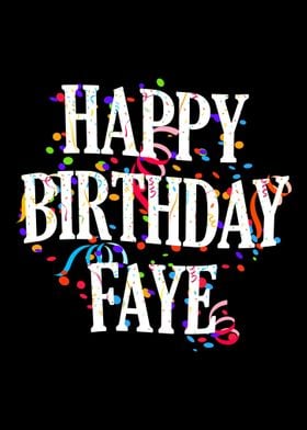 Happy Birthday Faye