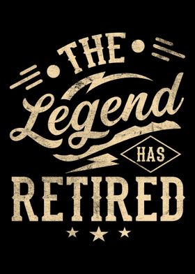 The Legend Has Retired