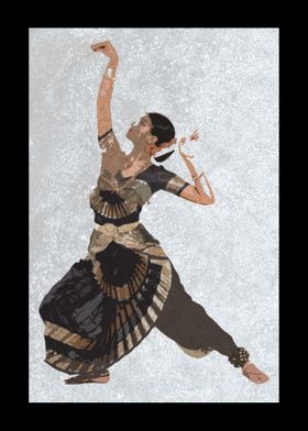 Indian Dancer Stone Print